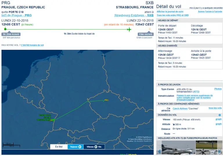 FlightAware est un moyen pratique de suivre la position de l'avion en ...