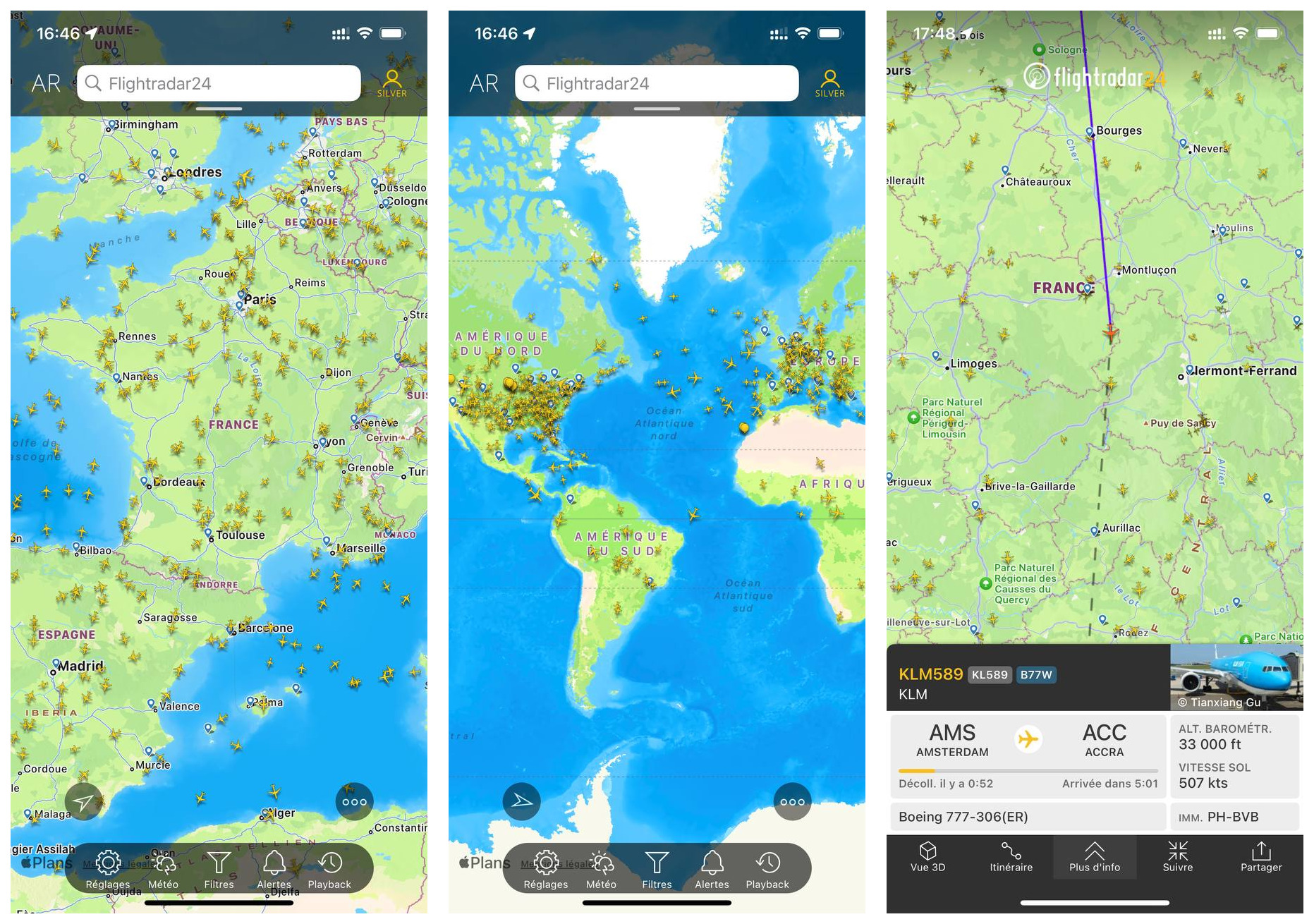 flightradar24 application