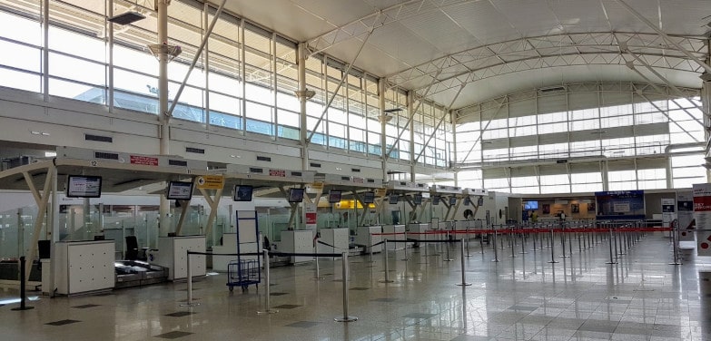 Terminal de l’aéroport d’Ajaccio