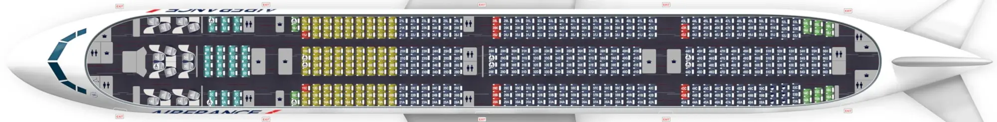Air France Boeing 777 300Er Seat Map KQZIQ Air France Boeing 777 300Er Seat Map KQZIQ